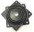 Import 74mm square swivel plate ball bearing turntable from China
