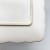 Import 8 Inch European Style Ceramic White Square Charger Plates Porcelain Dinnerware Plate Dishes With Relief Design from China