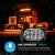 Import 8LED 24W Car Strobe Warning Light Grill Flashing Breakdown Emergency Light Car Truck Trailer Beacon Lamp LED Side Light For Cars from China