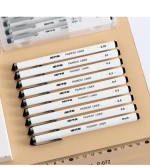 9 sizes Wholesales Black Micron fine line pen for sketching drawing