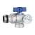 Import 90 degree water stop 2 piece pc 2pc 2pcs ball 3way valve shut off from China