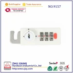 9157 3-digit code locker lock high quality plastic furniture security lock gym cabinet lock