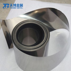 99.95% manufacturers Pure tungsten foil for electric vacuum components hot sale in stock manufacturer baoji tianbo