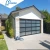 Import 9x7 Automatic Aluminum Tempered Glass Sectional Garage Door from China