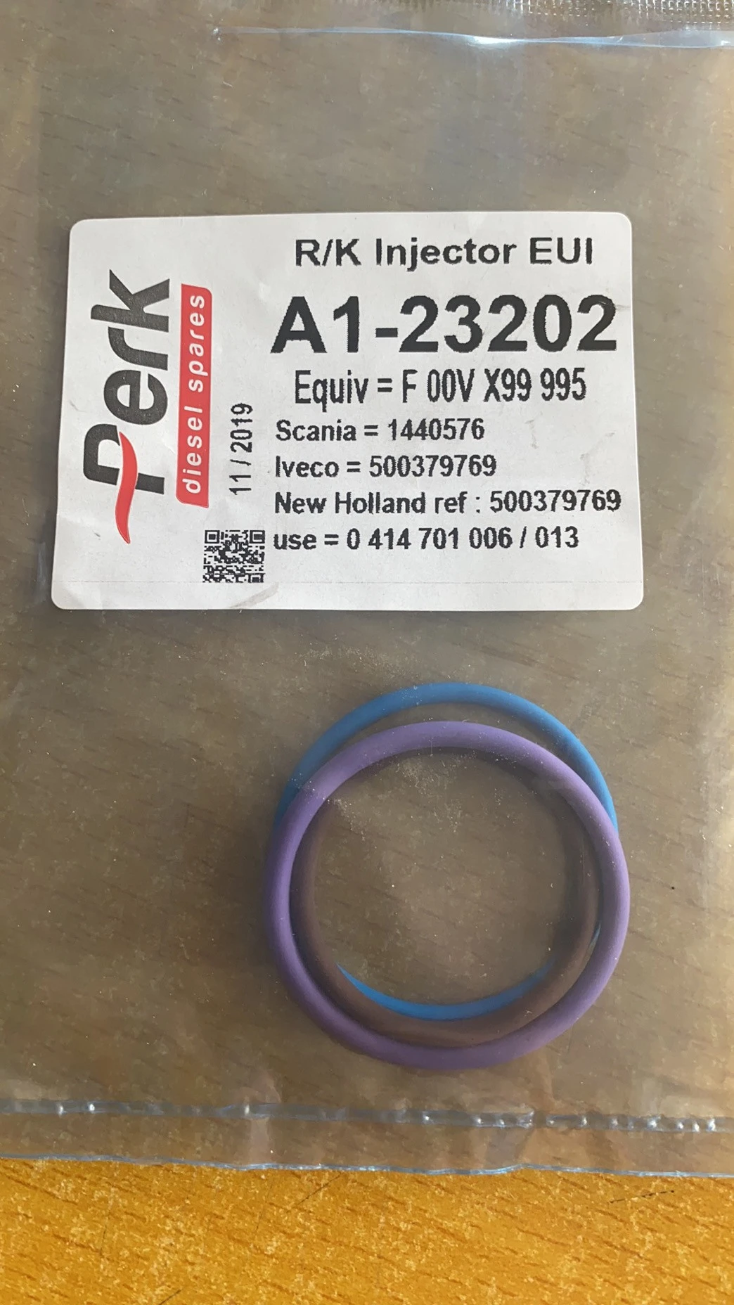 A1-23202 NBR FKM Rubber O Ring Kit