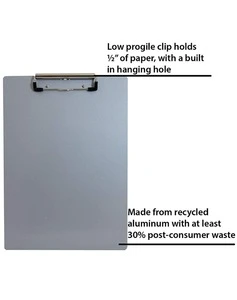 A4 Clipboard with Low Profile Clip. Stationery Accessories,Super Durable and A4 Document Folder