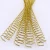 Import A4/5 Notebooks Use  Gold Electroplated Spiral Single Ring Binding Coil With Beautiful Looks from China