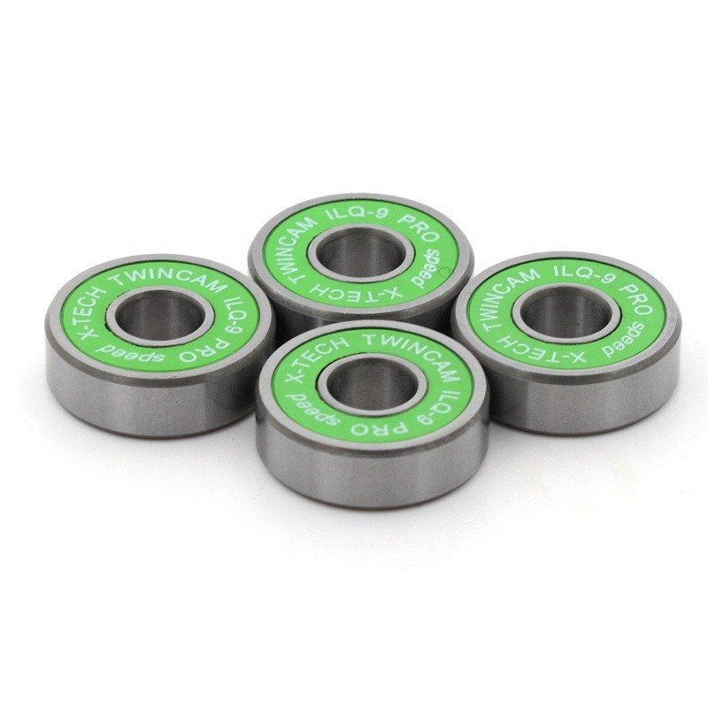 ABEC9 High speed 6 balls 608 RS bearing skateboard ball bearings 8x22x7mm