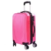 Abs 360 degree trolley travel suitcase 3 pcs sets hard shell luggage bag