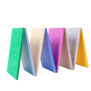 Absorption Decorative Perforated  polyester fiber Sound Acoustic sound-absorbing board acoustic panels walls