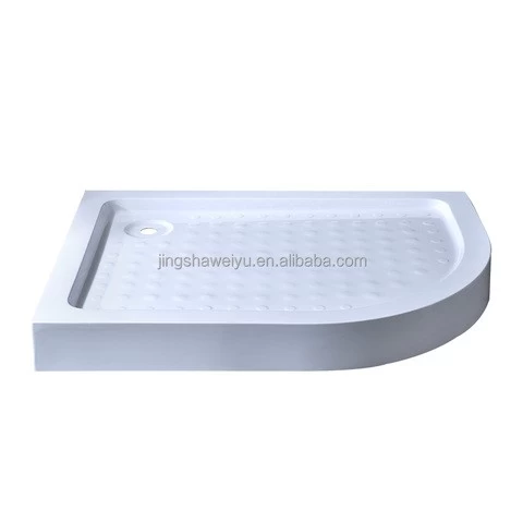 acrylic acrylic shower knife tray base shower tray drain for hotel bathroom