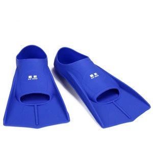 Adult children swimming diving snorkeling training short fins breaststroke flippers freestyle silicone