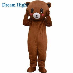 Adult sized funny bear mascot costumes for advertising