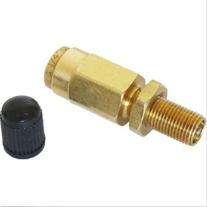 Air Suspension Fill Valve Inflation Push-To-Connect for 1/4" tube