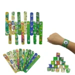 Amaz World Cup Football Ring Pop PVC World Cup football slap bracelet bracelet 48/72 a set of Pai Pai le