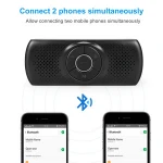 Amazon choice best seller T826 3W Bluetooth auto Speaker Handsfree car kit with TF Card Music