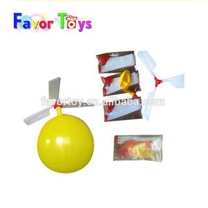 Amazon hot sale Balloon helicopter, flying balloon, toys for kids.