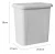 Import Amazon Hot Sale Plastic Garbage Bin Kitchen Trash Can, Wall Mountable Waste Bins from China