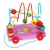Import Amazon Hot Selling Multi-color Animal Wooden Educational Bead Maze Toy Customized Pull Car Set Toy from China