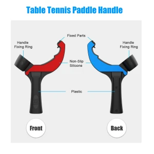 AMVR Table Tennis Paddle Grip Handle for Oculus Quest 2 Touch Controllers Playing Eleven Table Tennis VR Game