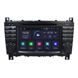 Android 9.0 4+64G Car DVD Player For Mercedes Benz C Class W203 S203 C180 C200 CLK W208 W209 C208 C209