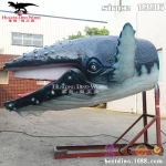 Animated Ocean animal artificial life size whale animal model