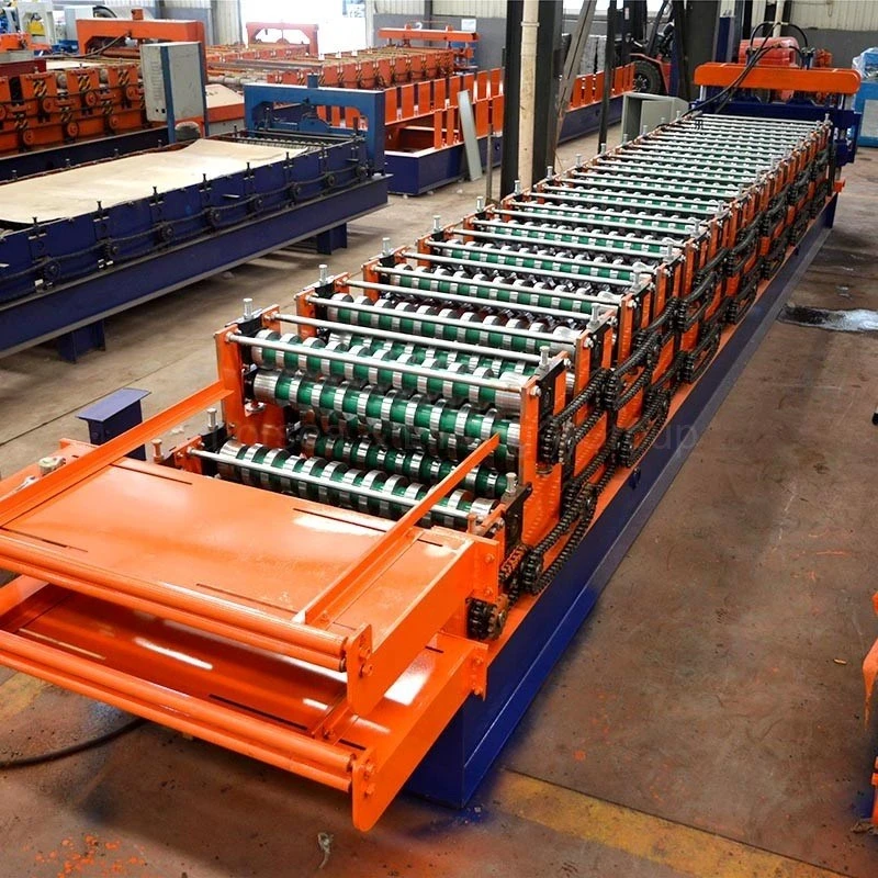 Applicable to Factory Floor Roll Forming Making Machine Arch Structure Solve the Shaking of Raw Materials Roll Forming Machine