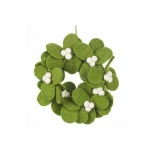 artificial flower wreath for door spring wreath