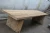 Import Asian antique natural thick recyle wood dining room table from China