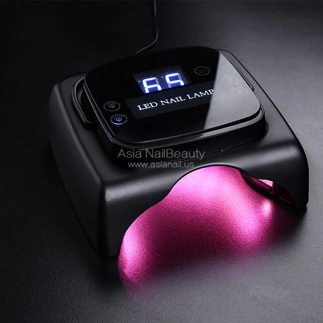 Asianail Red Light 60w aluminum wired/wireless uv led nail lamp