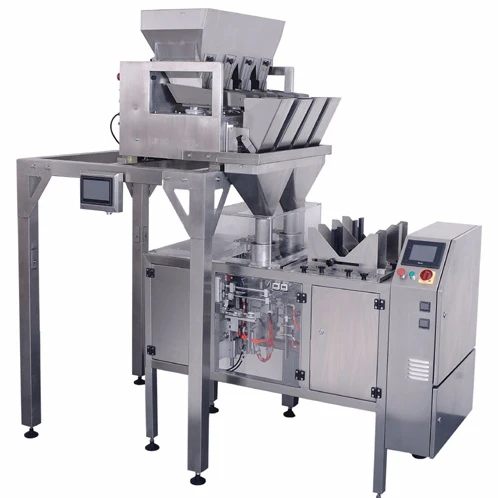Automatic duplex packing machine for nylon bags breakfast cereal packing machine