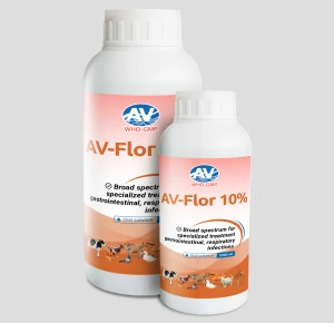 AV-FLOR 20%  Premium veterinary antibiotic anti-fungal medicine oral liquid