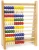 Import baby montessori beads math counting wooden abacus toy for kids from China