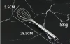 Baking tool household egg beater whisk ware with round handle