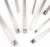 Import ball lock stainless steel metal self-locking head design cable ties from China