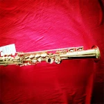Bb key with high F# Straight tenor soprano saxophone