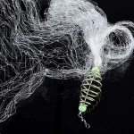 Beads Copper Spring Shoal Fishing Net with Ball Bearing Solid Ring Connector Freshwater Tool
