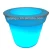 Import Beautiful flowerpot garden plastic LED flowerpot from China