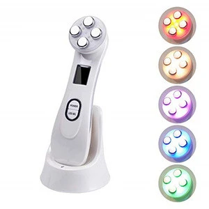 Beauty &amp; Health Products Brand New Hot Selling Electric Vibration Ultrasonic Facial Skin 5 In 1 Beauty Instrument