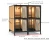 Import bed box Space wood sleep pod bed box room hotel capsule hotel bed from China