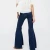 Import Bell bottom jeans high waist button closure women jeans flare pants from China