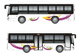 Best 2017 Passenger pure electric city bus/ Foton BJ6180 Series Passenger bus for sale