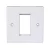 Import Best Price 2 Ports Wall Socket Keystone Jack White Rj45 Face Plate from China