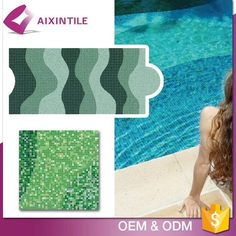 Best Price For Ceramic Mix Glass Swimming Pool Mosaic Tile Patterns