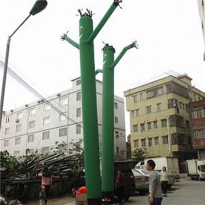 Best quality cheap green inflatable wind man air dancer advertising inflatable for event