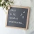 Import best selling 10 x 10&quot; felt letter board changeable letterboard from China