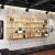 Import Best-selling bar  family hall  wall-mounted wine cabinet  restaurant wall display decorative wine rack from China