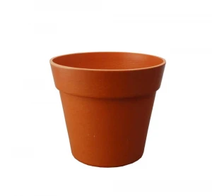 biodegradable metal silicone flower pot