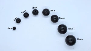 Black ebony Jewelry Accessories Beads Wood Loose Bag Diy Bracelets Bead Accessory Wooden Color Trends Package