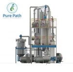 Black engine oil bleaching equipment waste oil purier machine used engine oil refining machine
